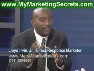 Lloyd Irvin - Internet Marketing Expert!
