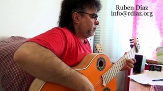 Basic harmony of modern flamenco 1/ Guitar lesson by Ruben Diaz (Paco de Lucia´s Style)