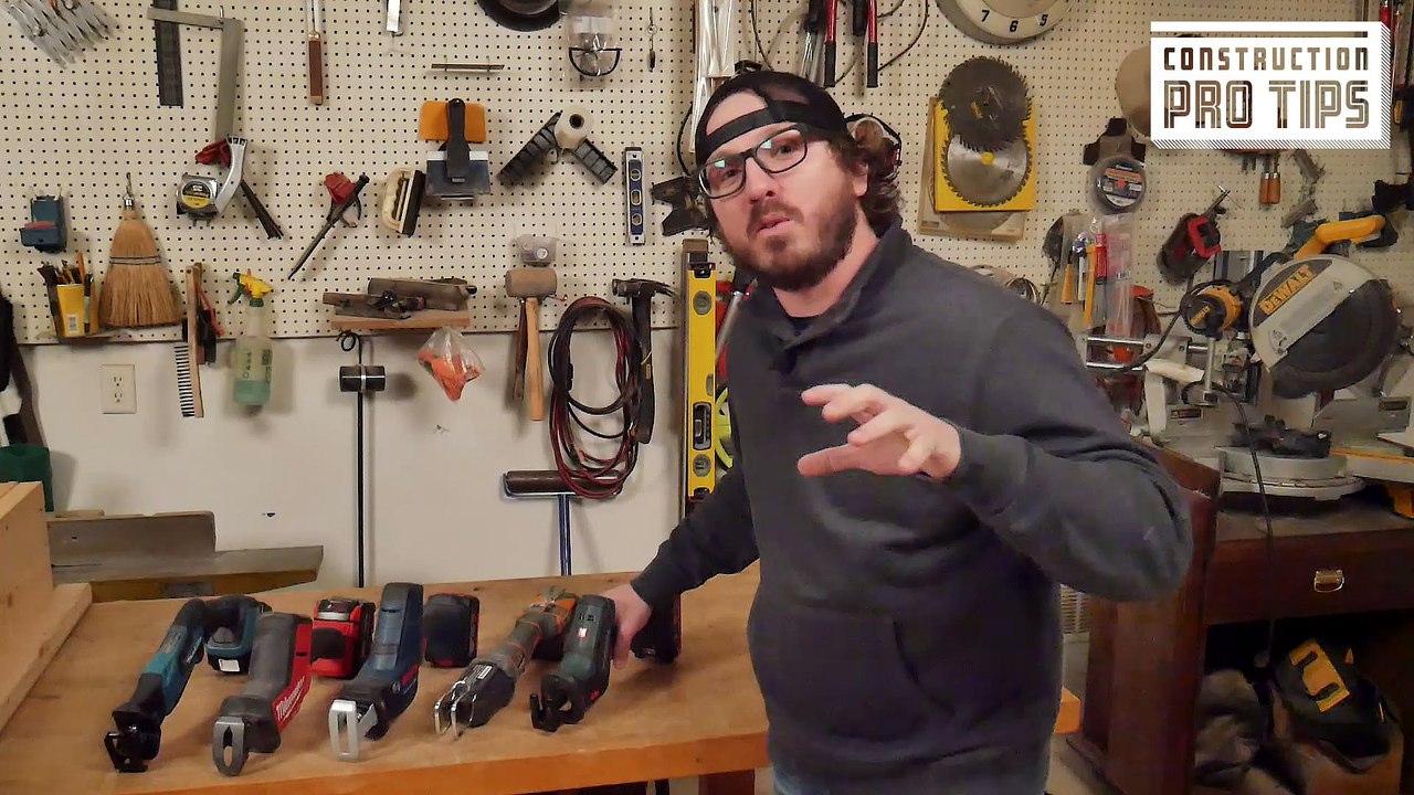 Construction Pro Tips: Recip Saw Test
