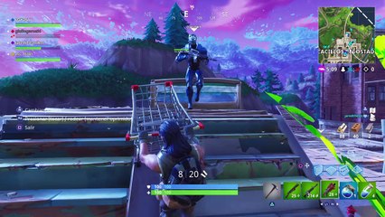 Partida de fortnite ._._._. Espero Que les guste