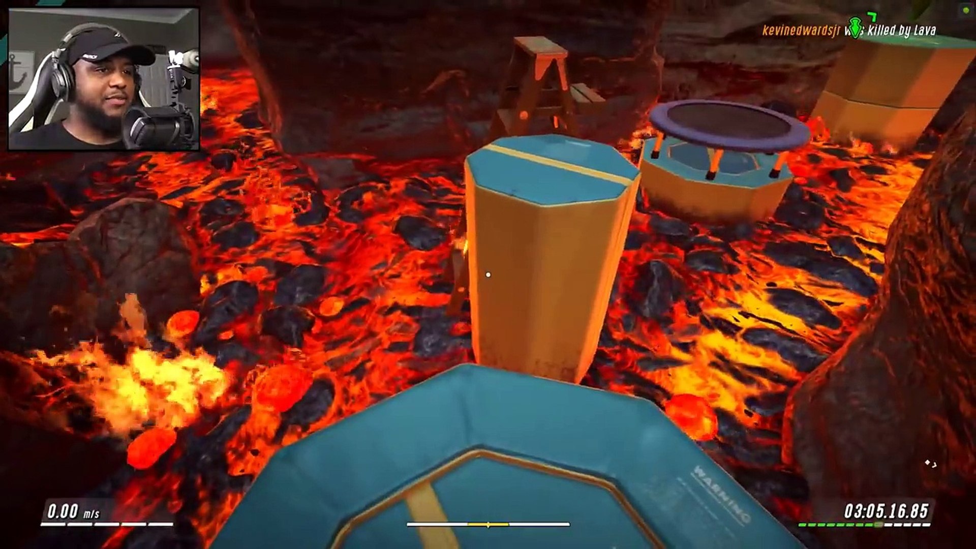 THE FLOOR IS LAVA!! | Hot Lava