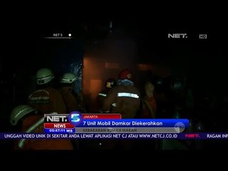 Kebakaran Rumah Makan Di Rawamangun -NET5