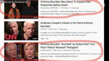 Conspiracy Theories Regarding Bourdain & Spade Deaths Spread On Youtube