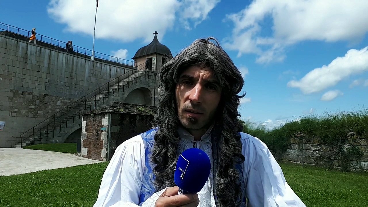 Vauban raconte : Les plans de la Citadelle signature de l'ingénieur Vauban