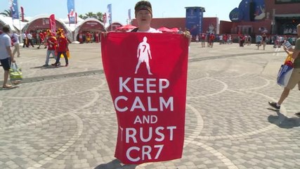 Suhu Meningkat Untuk Penggemar Portugal Dan Spanyol di Sochi