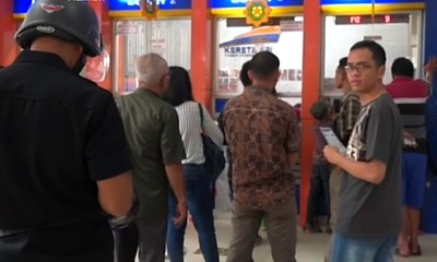Pascalebaran Stasiun Medan Kembali Dipadati Pemudik