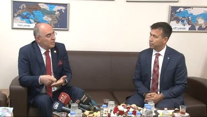 DSP'den, MHP'ye Bayram Ziyareti