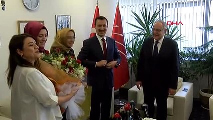 AK Parti Heyeti CHP'yi Ziyaret Etti