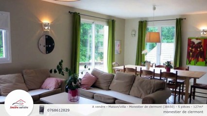 A vendre - Maison/villa - Monestier de clermont (38650) - 5 pièces - 127m²