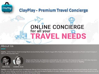 Clay Play: Premium Travel Concierge India