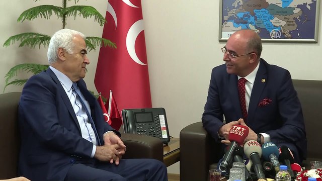 Siyasi partilerde bayramlaşma - AK Parti'den MHP'ye ziyaret (2) - ANKARA