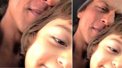 Shahrukh Khan & Abram Khan's this Cute Picture on Eid will make your Day। FilmiBeat