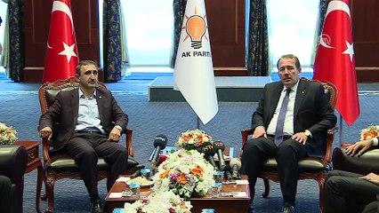 Siyasi partilerde bayramlaşma - HÜDAPAR'dan AK Parti'ye ziyaret - ANKARA