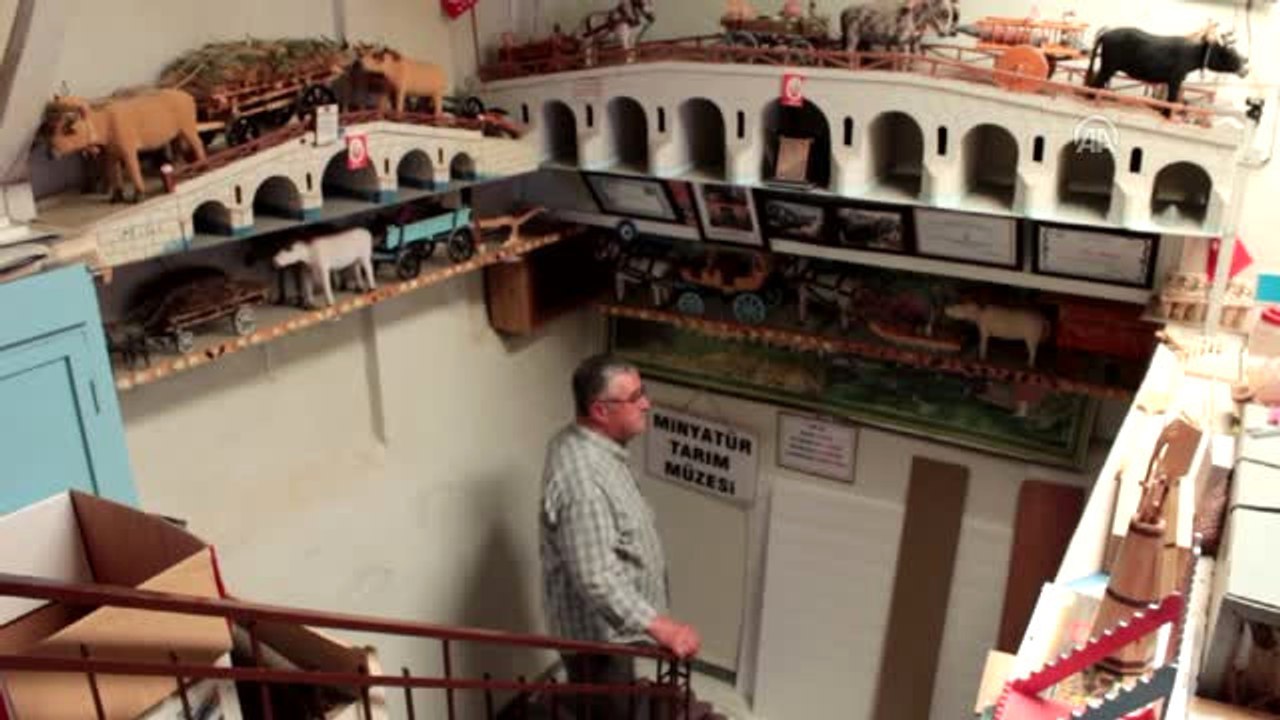 Ağaç Parçalarını Çakısıyla Sanat Eserine Dönüştürüyor - Tekirdağ
