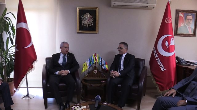 Siyasi partilerde bayramlaşma - MHP heyetinin BBP'yi ziyareti - ANKARA