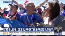 “Irrésistibles Français”: le groupe de supporters des Bleus chauffés à blanc avant le match France-Australie