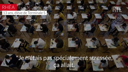 Rhéa, âgée de 13 ans, vient de passer l'épreuve de philosophie au baccalauréat