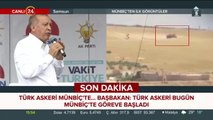 TSK: Münbiç'te devriye görevine başlanmıştır