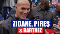 Zidane, Barthez & Pirès au micro de Mehdi !