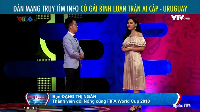 DÂN MẠNG TRUY TÌM INFO CÔ GÁI BÌNH LUẬN TRẬN AI CẬP - URUGUAY