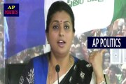 MLA Roja Punch on Chandrababu Naidu with Pawan Kalyan Dialogue _ MLA Roja Super Dialogue-AP Politics