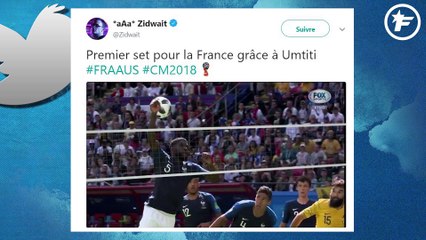 Le Top Tweets sur l'incroyable main d'Umtiti