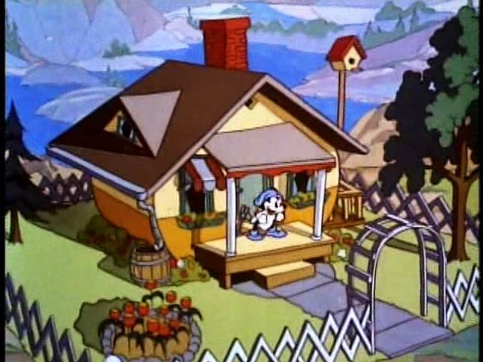Mickey Mouse, Donald Duck, Goofy - Mickey's Trailer  (1938)