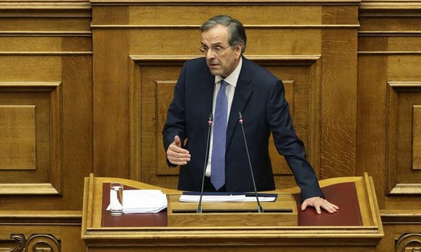 Η ομιλία του Αντώνη Σαμαρά στη Βουλή