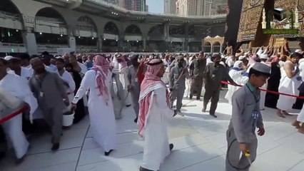 Masjid Al Hram cleaning proceed