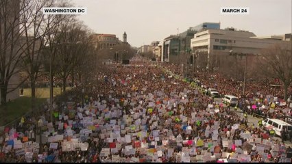 US Gun laws: Student bus tour calling for change