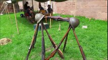 Des soldats de la Seconde guerre mondiale au château de Lichtenberg