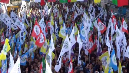 HDP Hakkari’de miting yaptı
