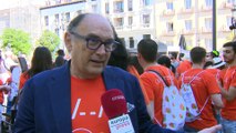 Afectados por la leucemia salen a la calle en Madrid