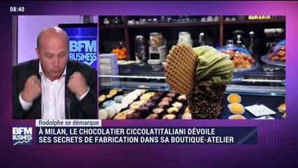 Rodolphe se démarque: le chocolatier Cioccolatitaliani dévoile ses secrets de fabrication dans sa boutique-atelier à Milan - 16/06