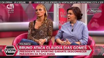 Bruno de Carvalho ATACA Ex Mulher Cláudia Dias Gomes   Maio 2018