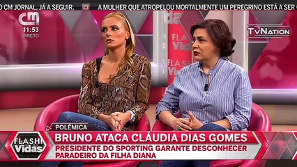 Bruno de Carvalho ATACA Ex Mulher Cláudia Dias Gomes   Maio 2018