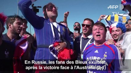 Mondial-2018: réaction des supporters après France-Australie