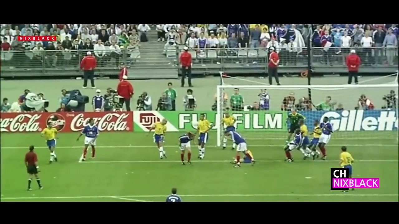 France 3-0 Brazil 1998 World Cup Final All Goals & Extended Highlight HD-720P