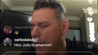 Julio Melgar adora a Dios a pesar de que tiene cáncer