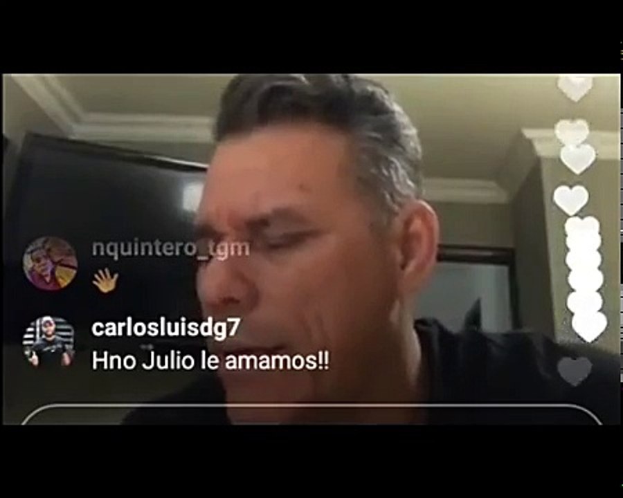 Julio Melgar adora a Dios a pesar de que tiene cáncer