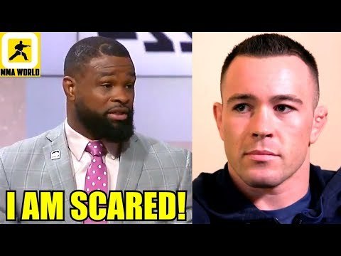 I'm scared of what I can actually do to Colby Covington with my current mental state,TJ on Cody