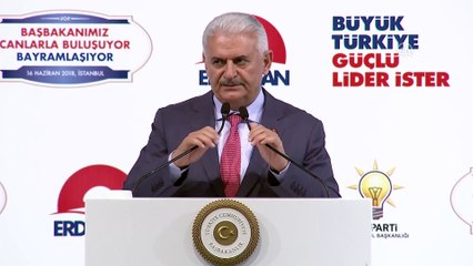 Başbakan Yıldırım: 'Bizim hamurumuz bu toprakların kültürüyle, sazıyla, sözüyle yoğurulmuştur' - İSTANBUL