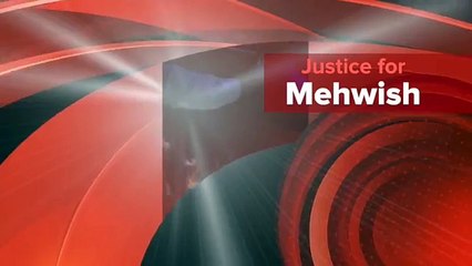 The initial video of Mehwish getting into a fight with security guard