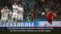 Belgium players laud Ronaldo's brilliance