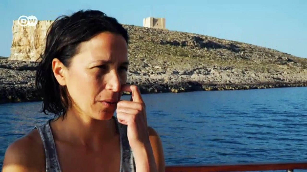 Die Apnoe-Taucherin Julie Gautier