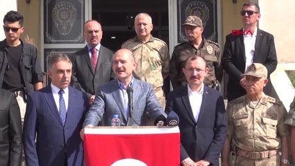 Hakkari Bakan Soylu, Bayram Namazını Yüksekova'da Kıldı