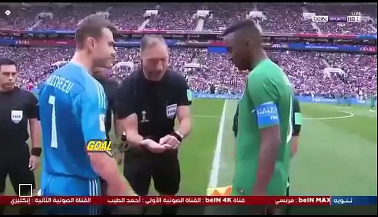 الملخص الكامل لمباراة روسيا و السعودية 5-0 تعليق رؤوف خليف  كاس العالم روسيا 14/06/2018