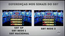 Diferenças dos sinais do SBT antes do SBT Brasil de Sábado (09/06/18) | SBT