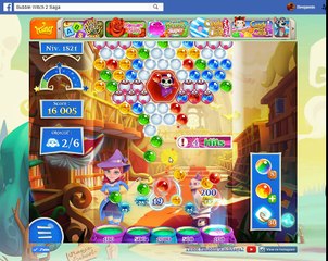 Bubble Witch Saga 2-Level 1821
