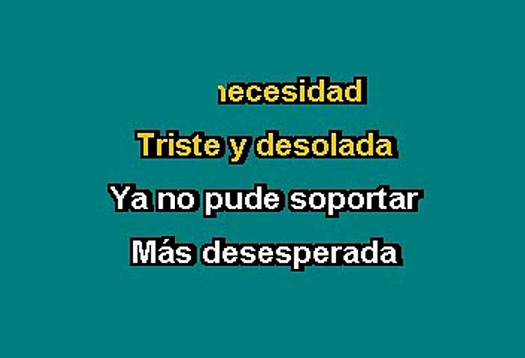 Jesse y Joy - Llegaste tú (Karaoke)